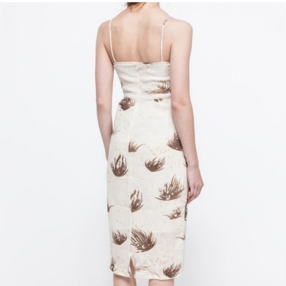 Objects Without Meaning Amber Dress White Palm - Picture 5 of 16